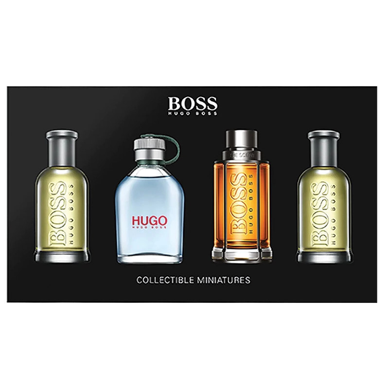 Hugo Boss Men's 4 Piece Mini Set