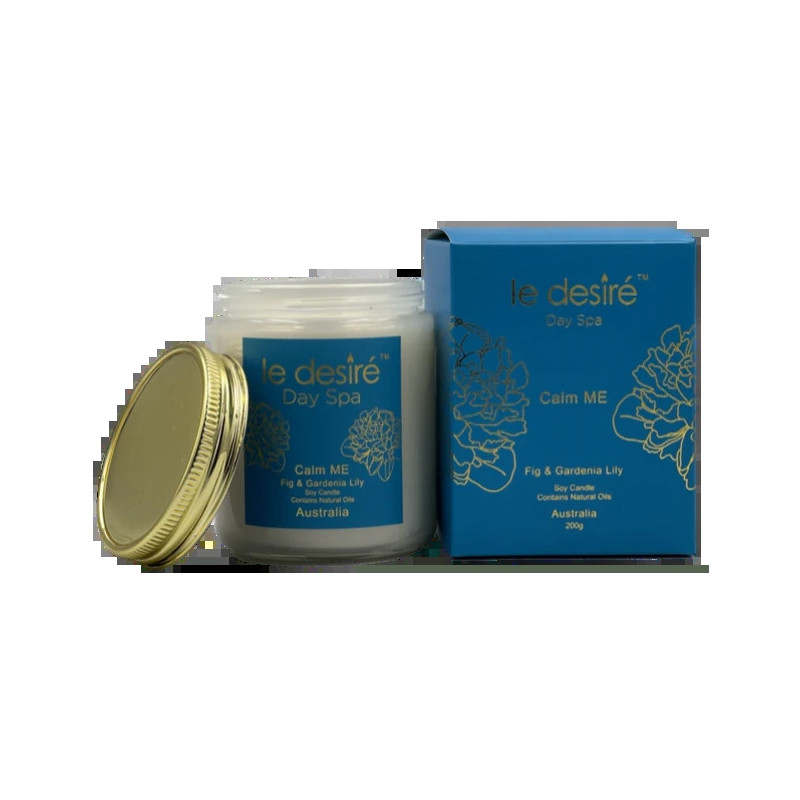 Le Desire Day Spa Candle 227g - Fig & Gardenia Lily