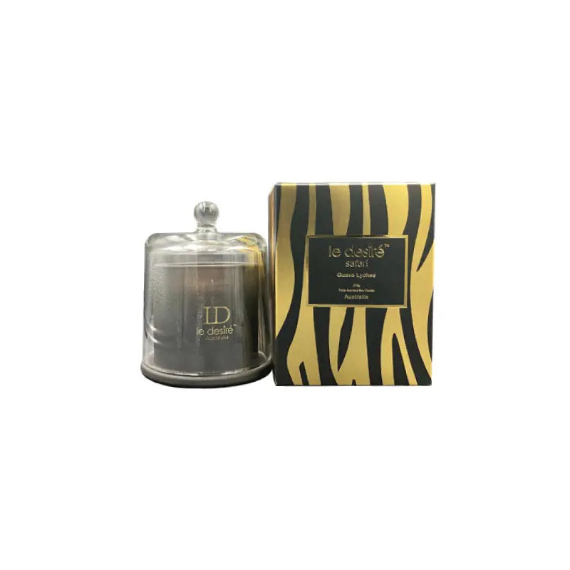 Le Desire Safari Soy Candle Guava Lychee